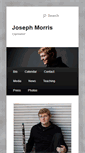 Mobile Screenshot of joemorrisclarinet.com